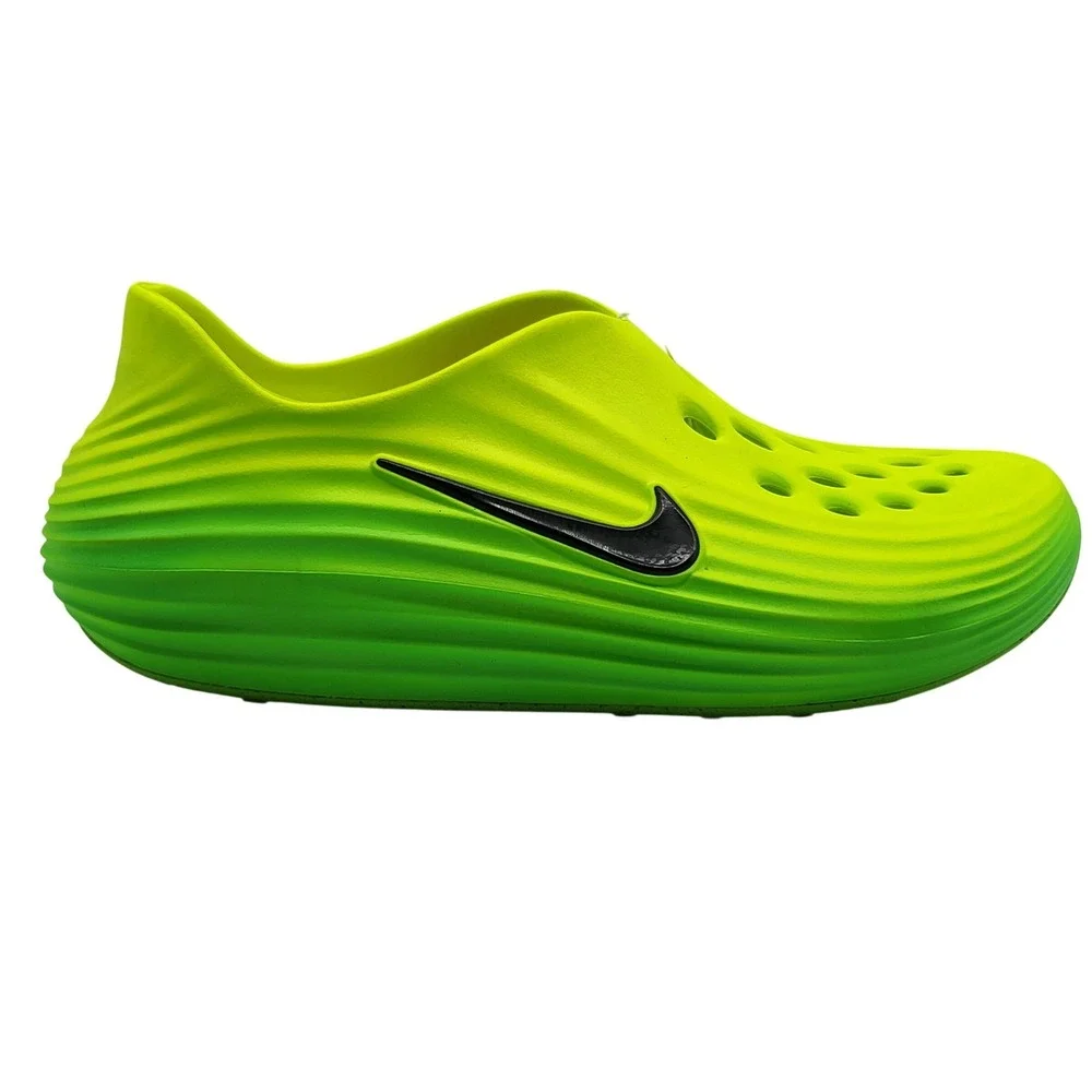 Nike ReactX‎ Rejuven8 Mens 9 Green Strike Black Volt Mules HV5060-300